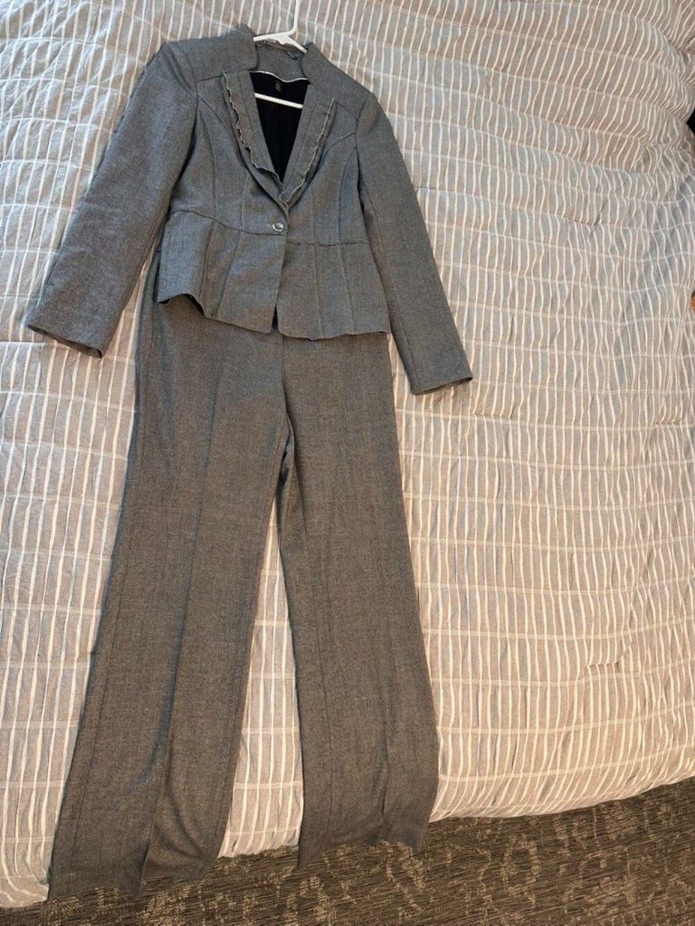 WHBM tailored peplum pantssuit
